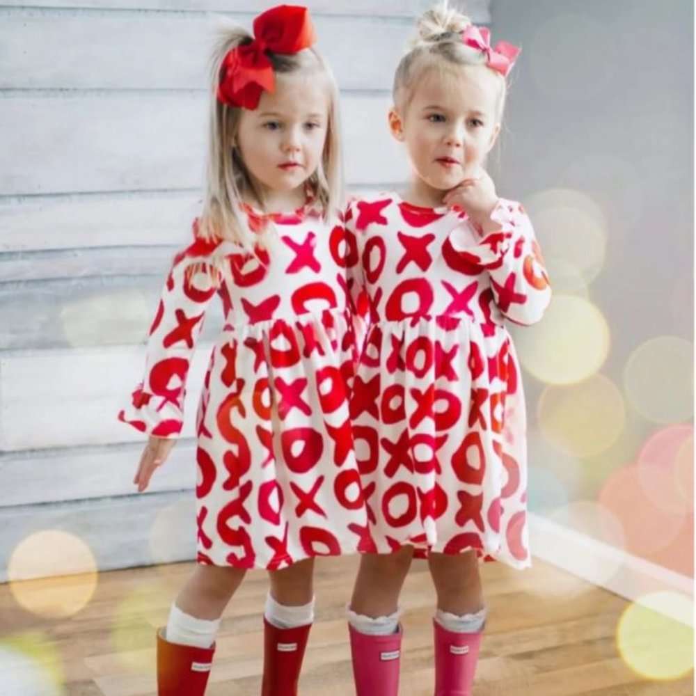 Valentine's Toddler Outfit, Valentine's Girl Outfit, Cute Toddler Clothes
